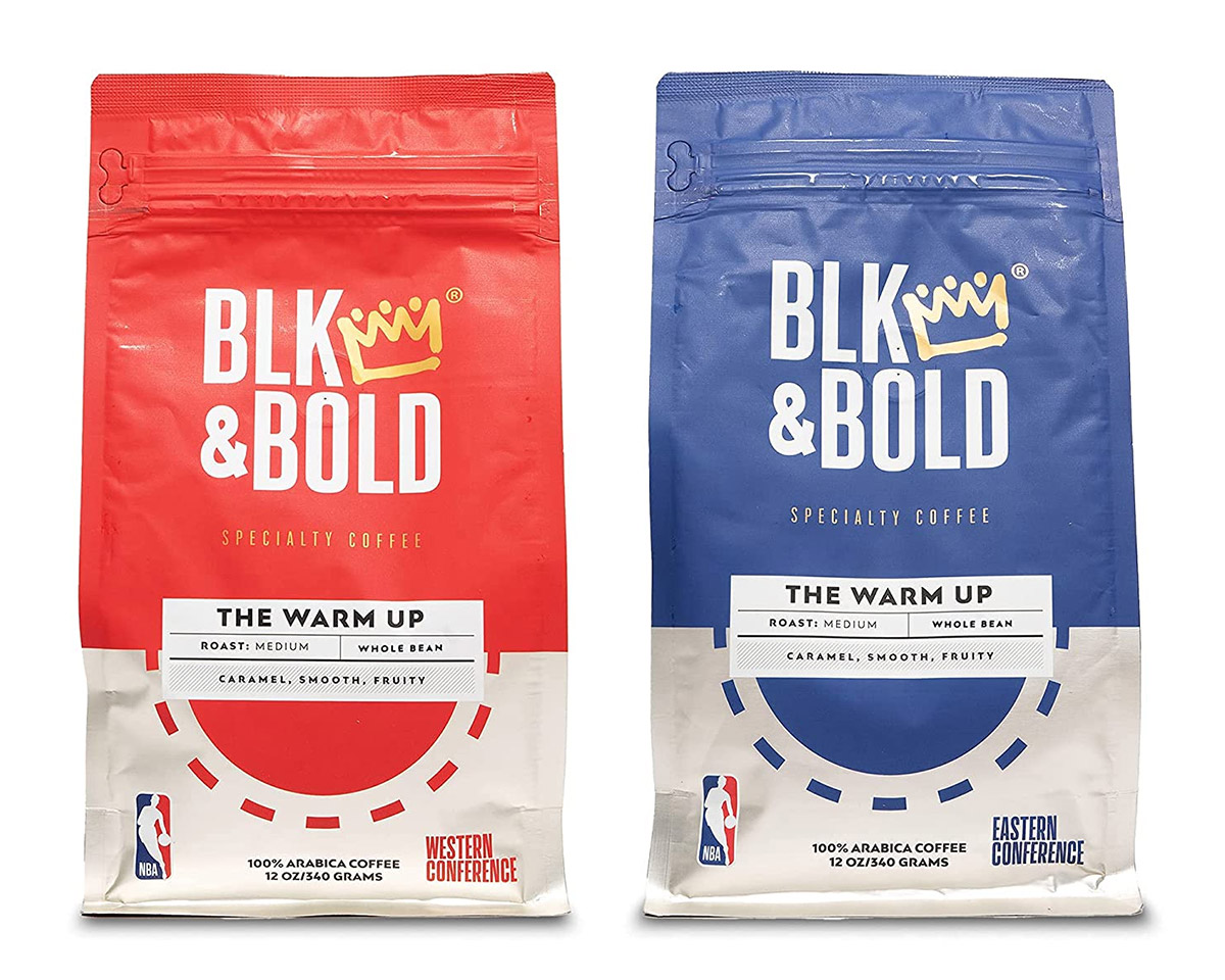 BLK & Bold Coffee Partners with the NBA on East/West Conference Coffee