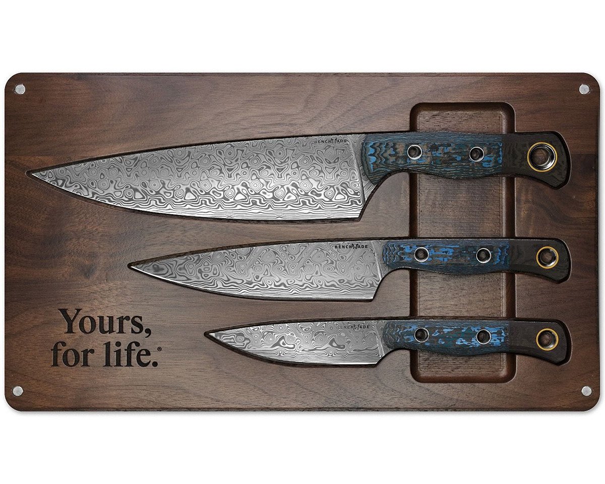 Benchmade Debuts Cutlery Collection in Damascus