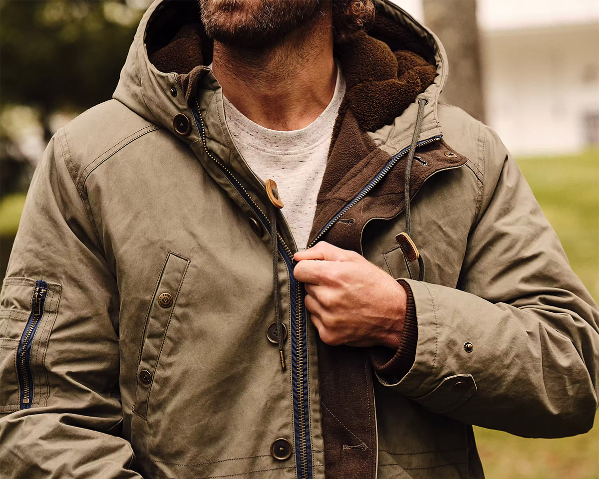 Battle Winter Weather in the Military-Inspired N3B Parka