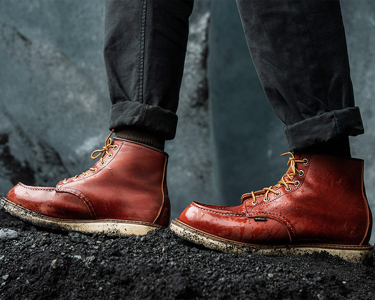 Red Wing Adds Gore-Tex to Classic Moc Boot