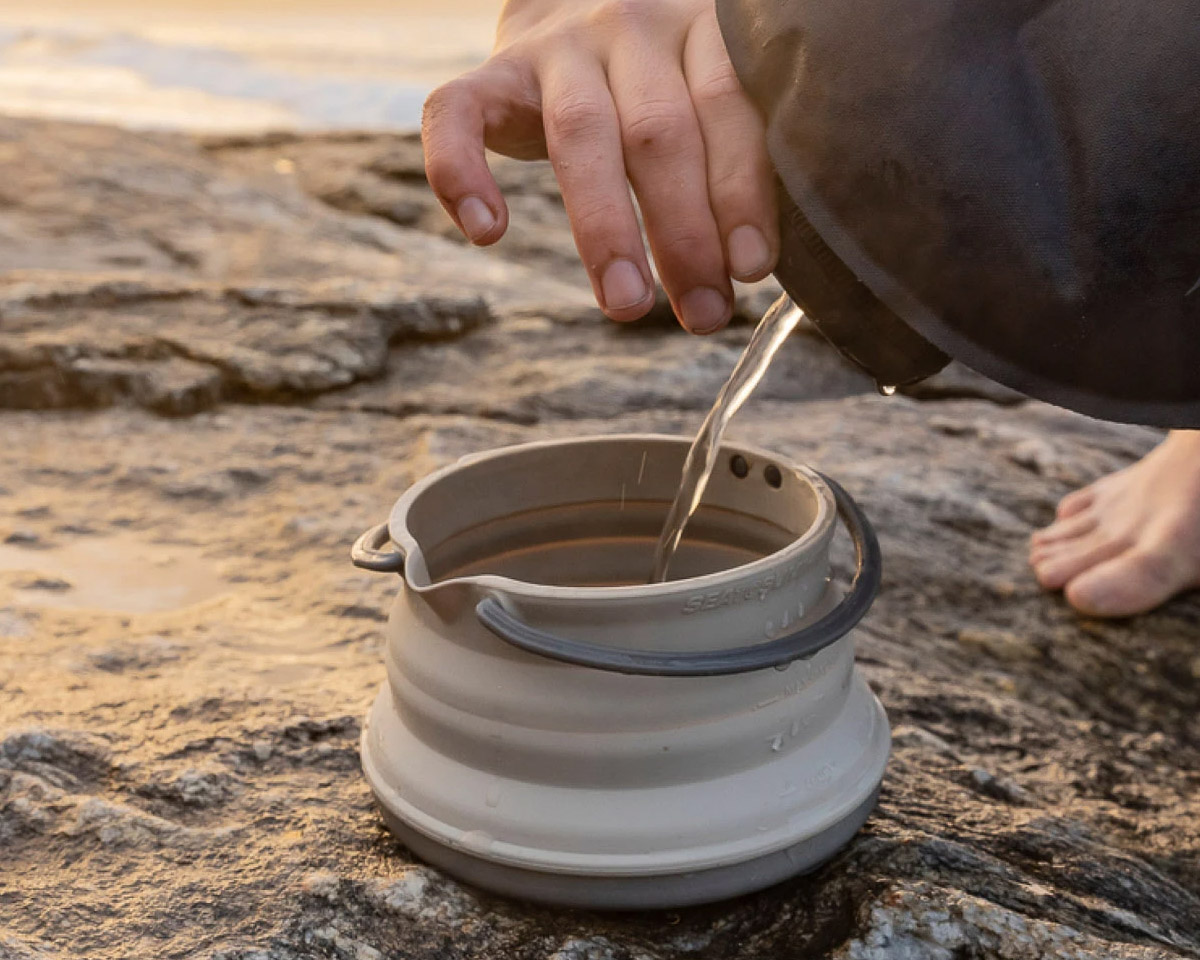 Collapsible Camp Kettle: Sea To Summit X-Pot