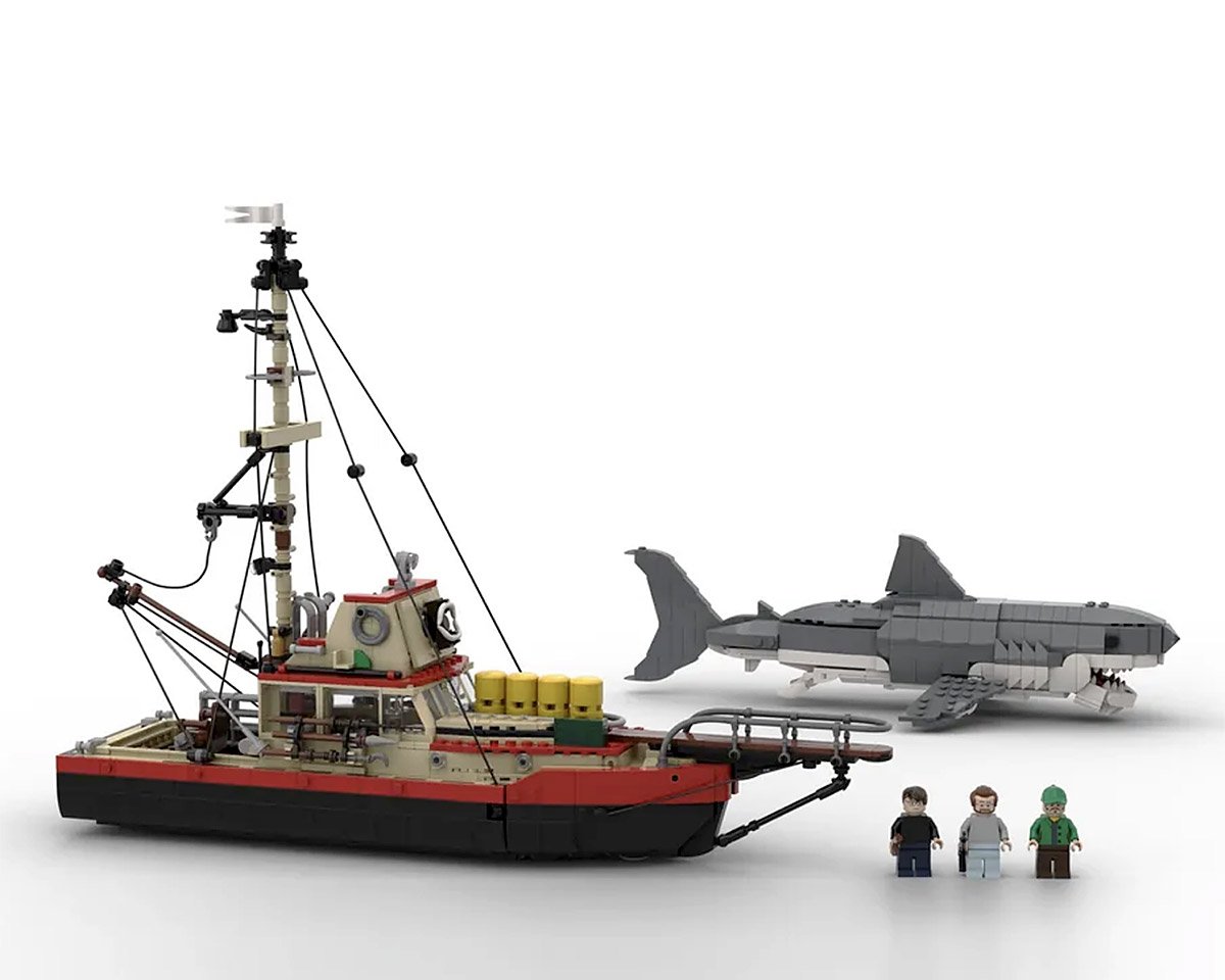 LEGO Ideas Original 1975 Jaws Film Set