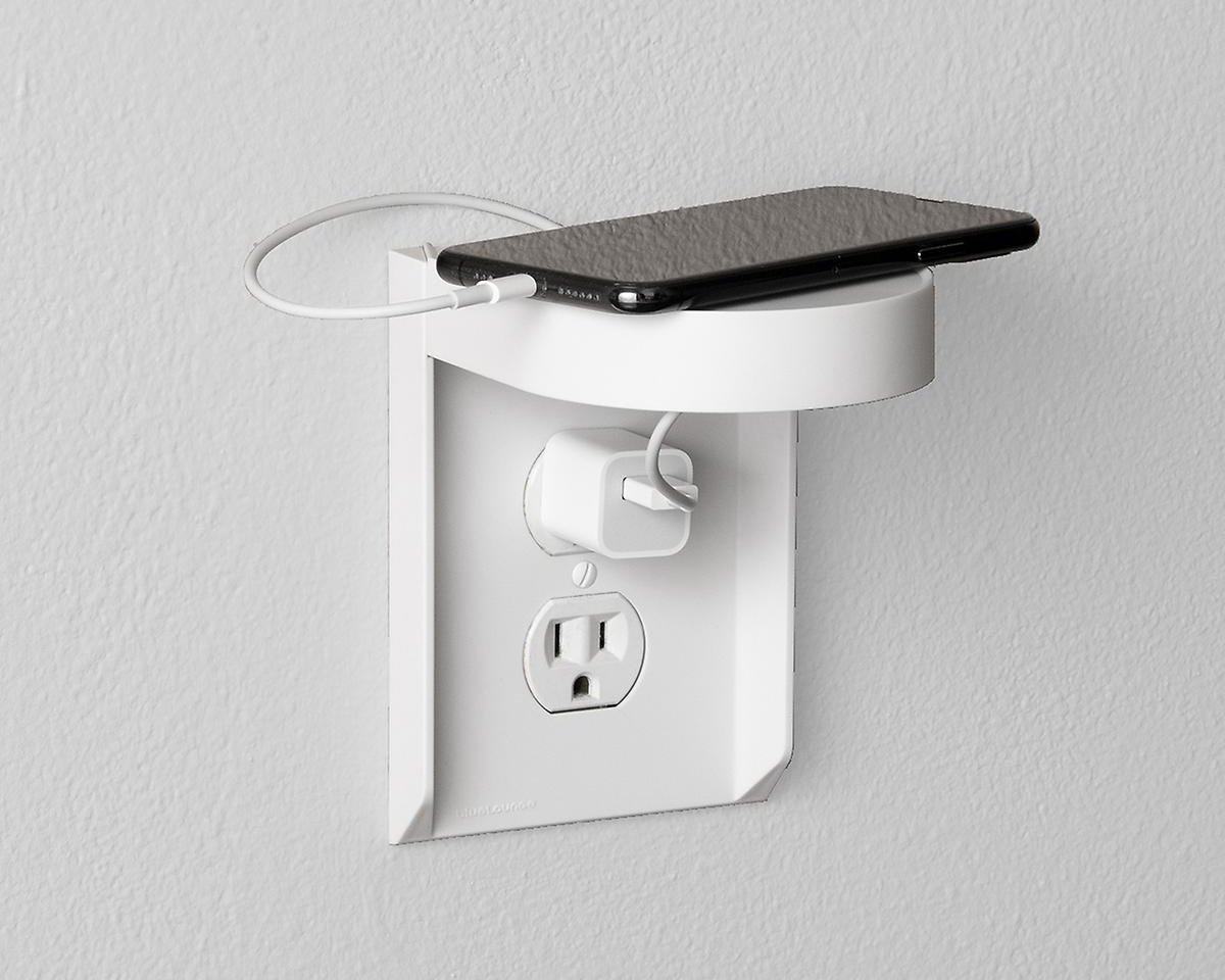 The Bluelounge SocketStation Turns a Plug into a Charging Shelf