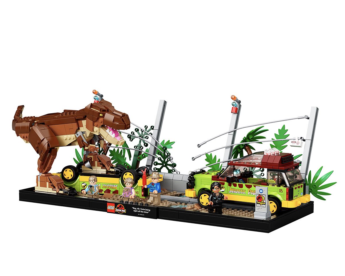 Lego jurassic park t rex hot sale