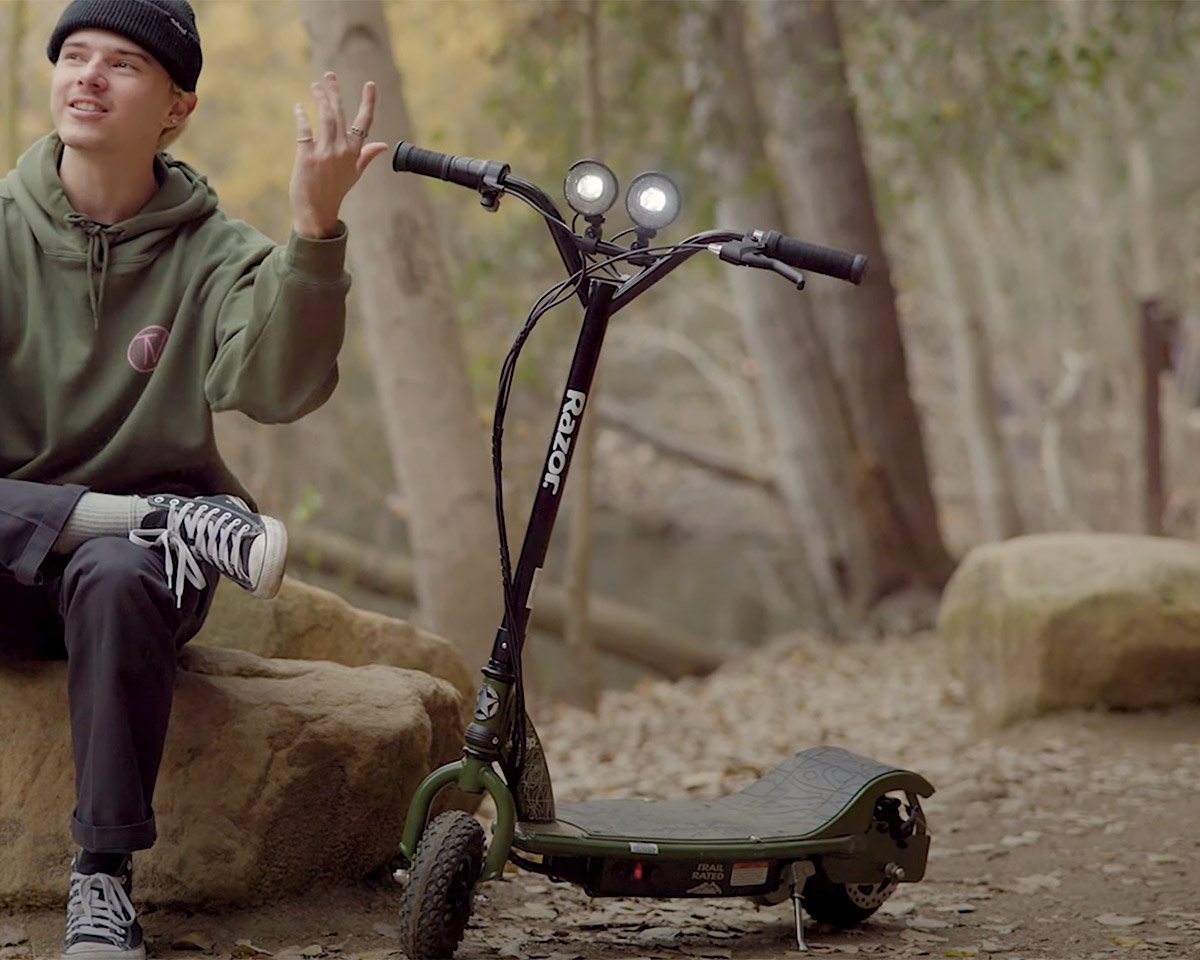 Take to the Trail with Jeep’s RX200 Razor Scooter