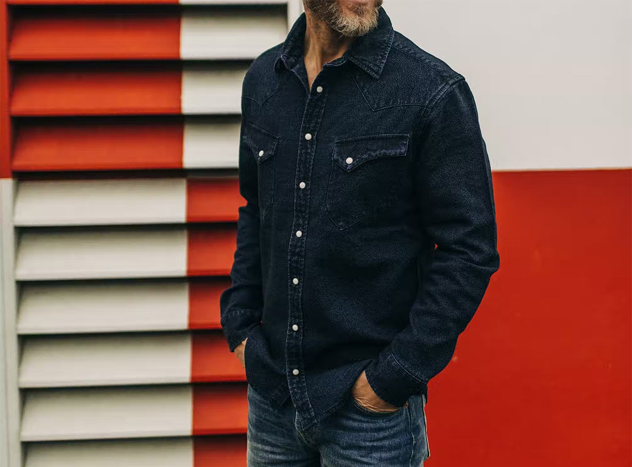 Huckberry x Taylor Stitch Western Indigo Shirt