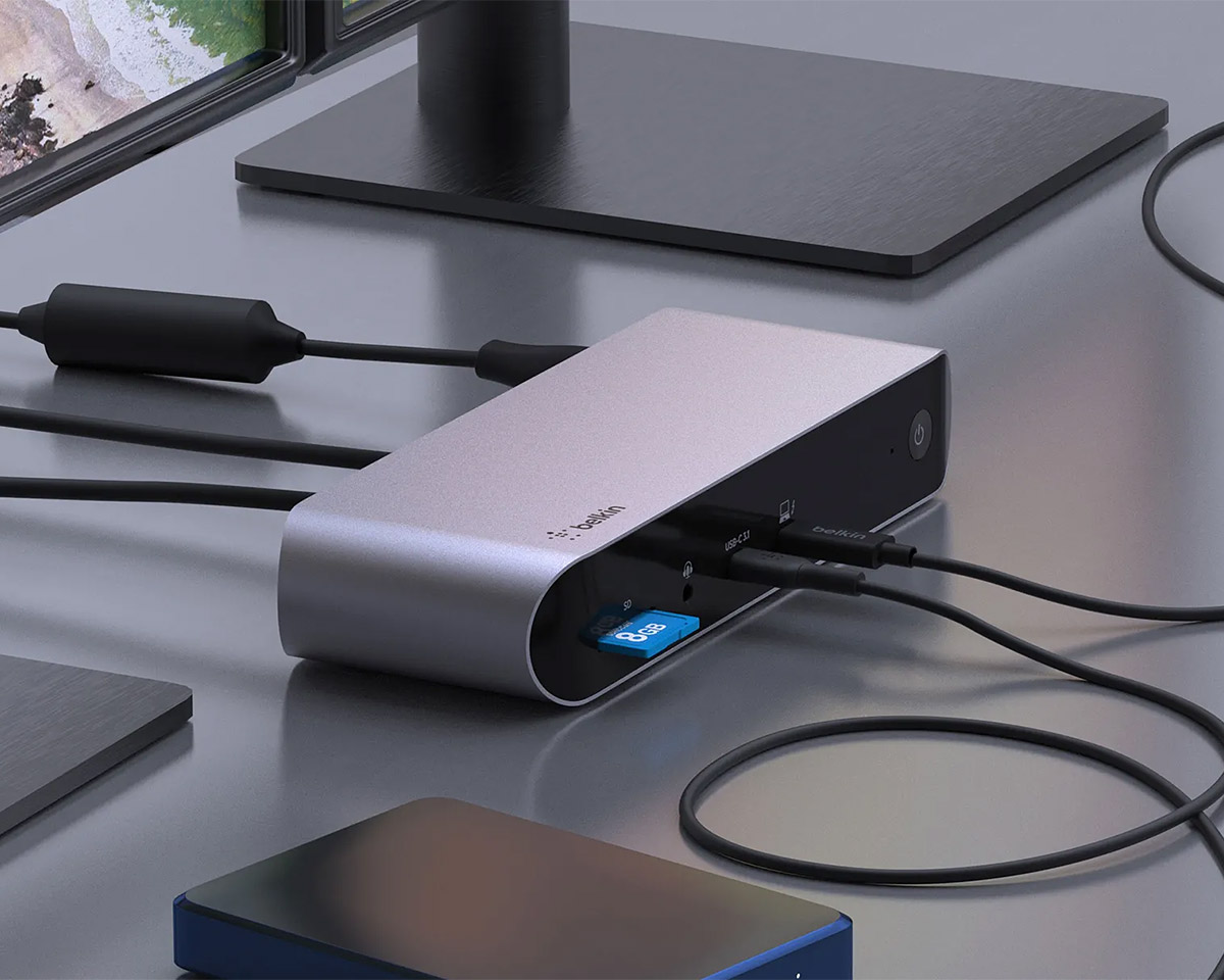 Plug In Everything: Belkin Connect Pro Thunderbolt 4 Dock