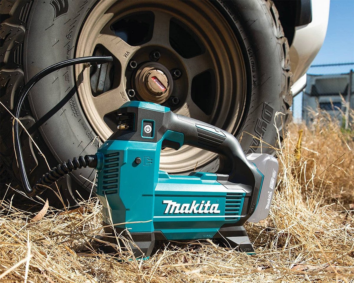 Never Worry About Low Tires with the Makita 18V LXT Lithium-Ion Cordless Inflator