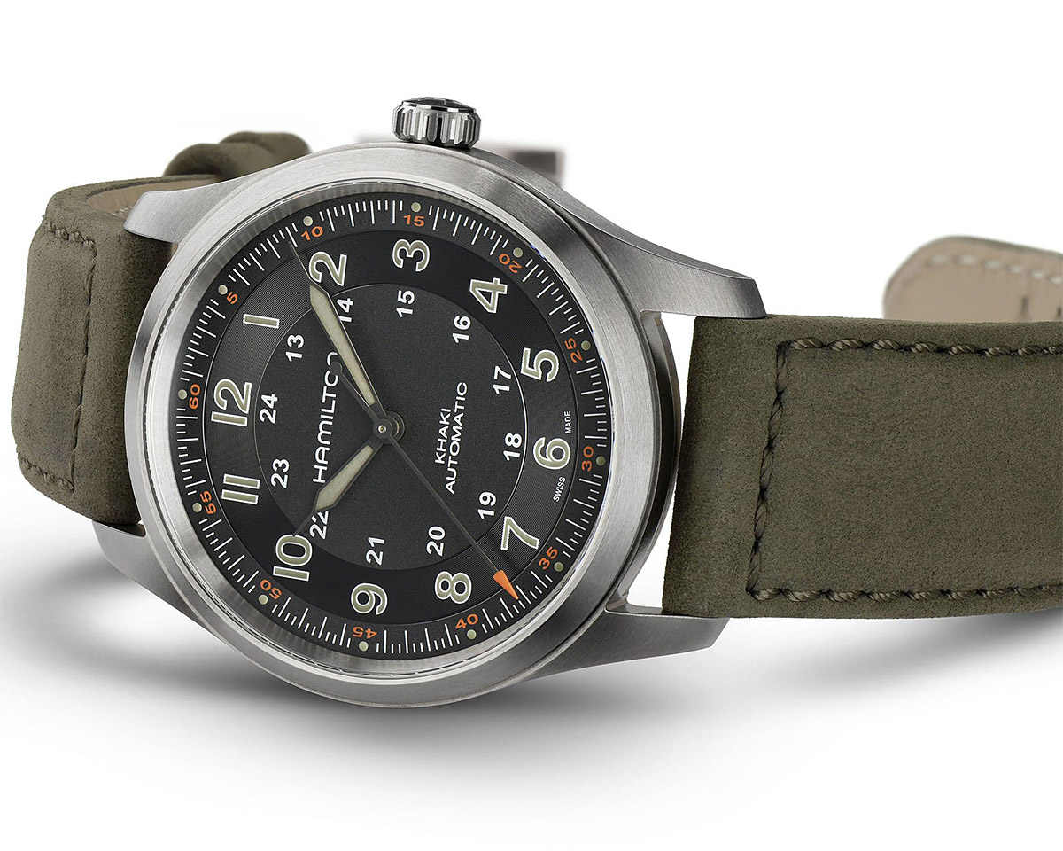 The Hamilton Khaki Field Automatic Titanium is a Revamped Classic for Your Wrist