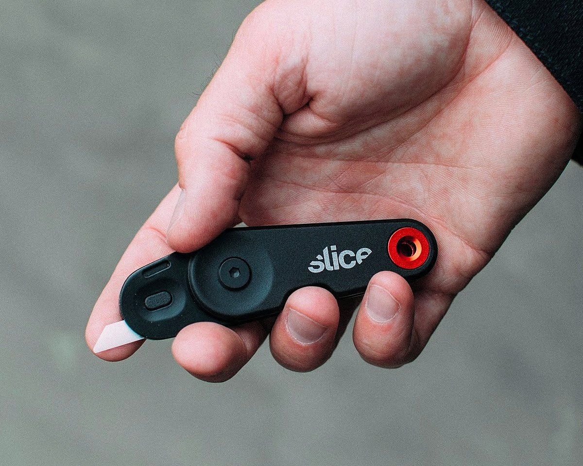 Slice is a Finger-Friendly Folding Cutter That Never Dulls