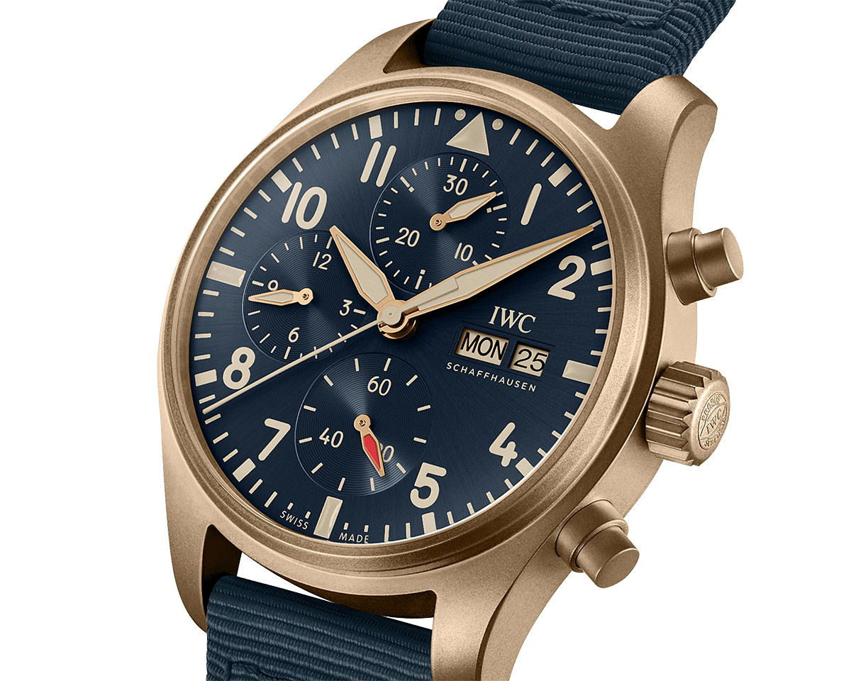 IWC Takes Flight with Bold Pilot’s Watch Chronograph 41 in Bronze