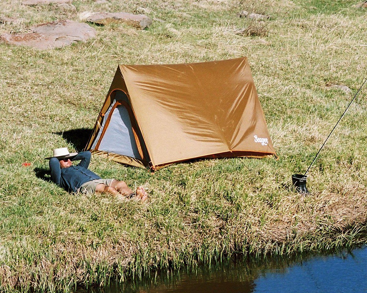 The Seager Free Range A-frame Tent is a Quick-and-Easy Camping Companion