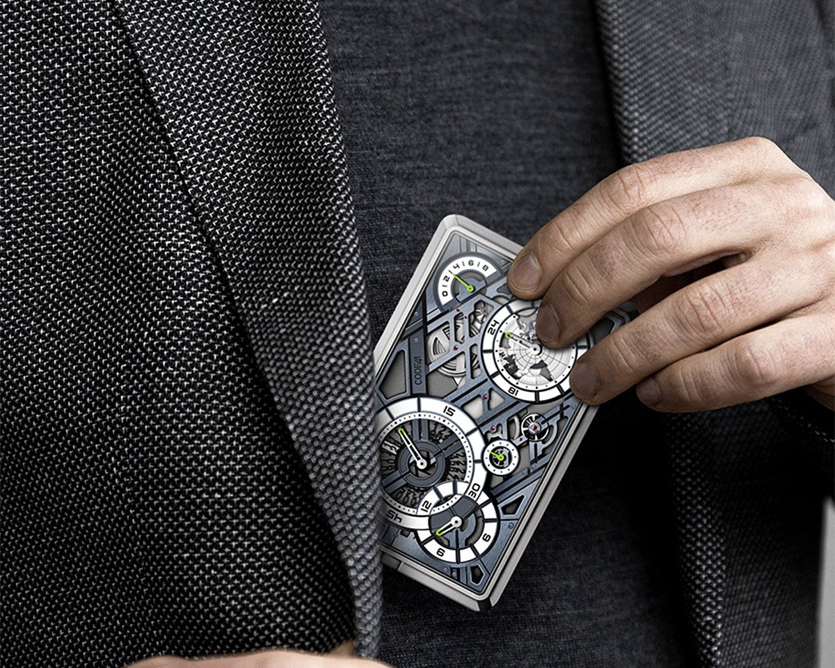 CODE41 Mecascape Mechanical “Time Object” Fits in Your Pocket