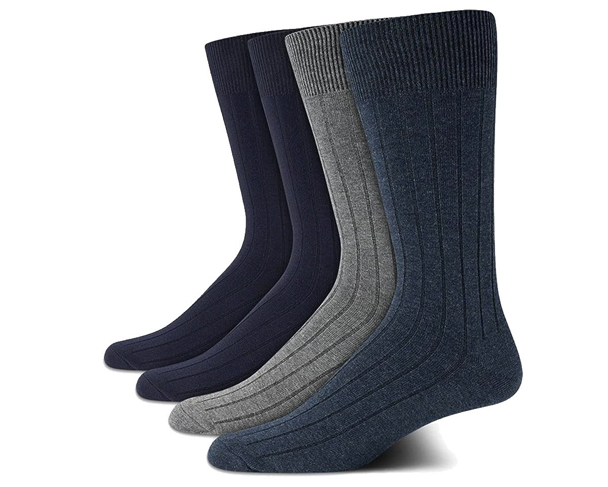 Gold Toe Men's Wool Blend Dress Sock, 6 pair