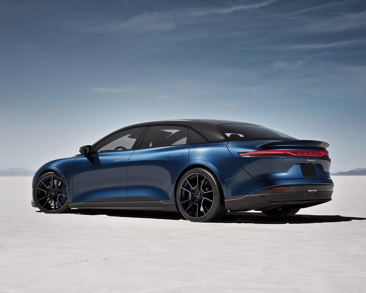 Lucid discount air speed