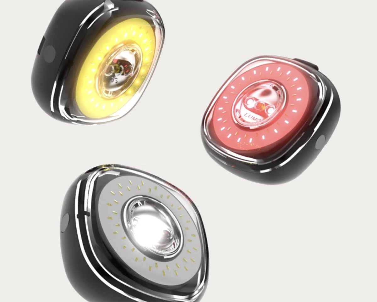 The Lumos Firefly Bike Light Offers Synchronized Flashing and Magnetic Mounting