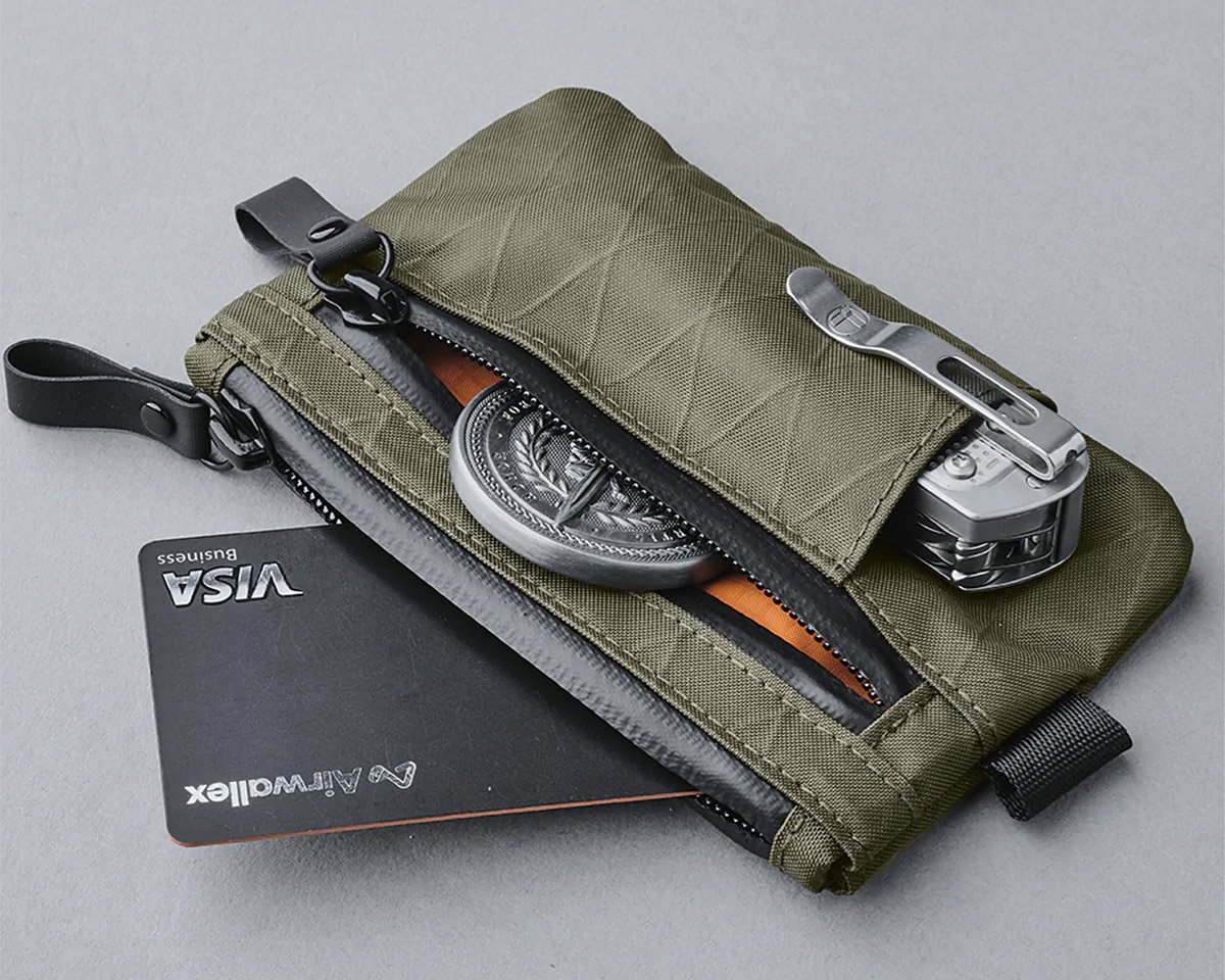 Stow Your Cards and Cash in the Zip Pouch from Alpaka