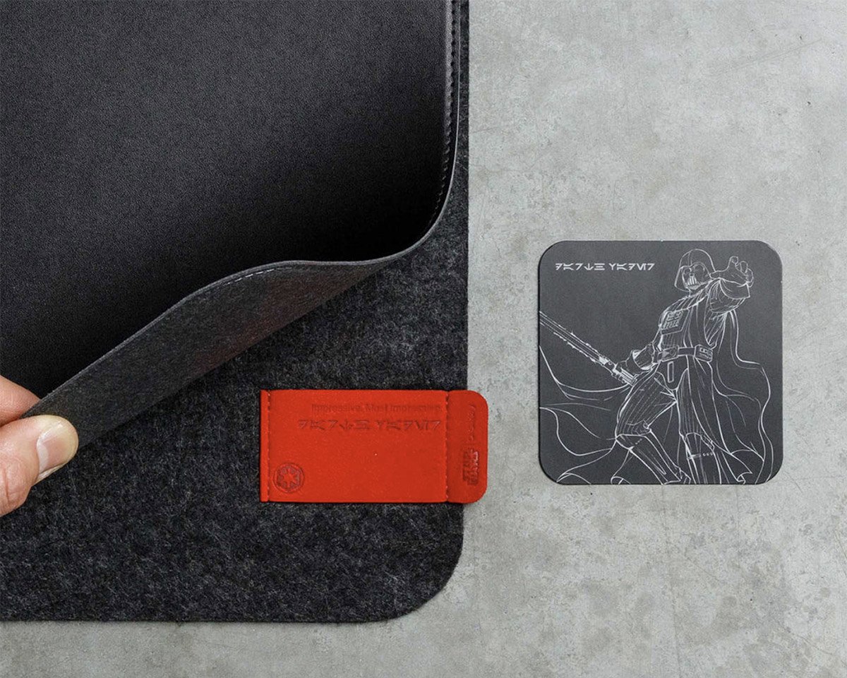 Star Wars Orbitkey Desk Mat in Darth Vader and Obi-wan Flavors