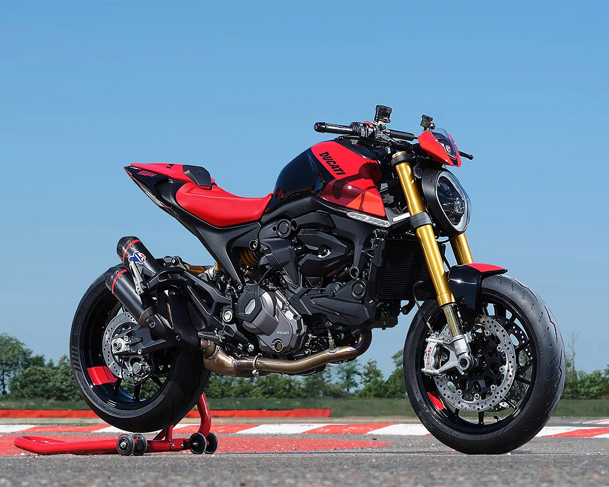 2023 Ducati Monster SP is a Track-focused Version with Sharper Dynamics