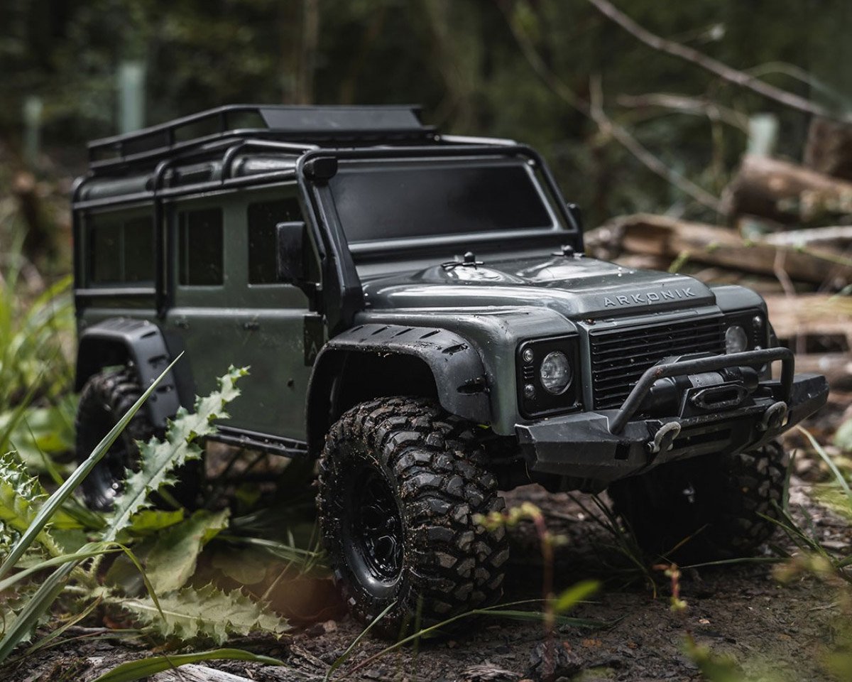 Arkonik Teams with Traxxas on a 1:10 R/C Land Rover Defender