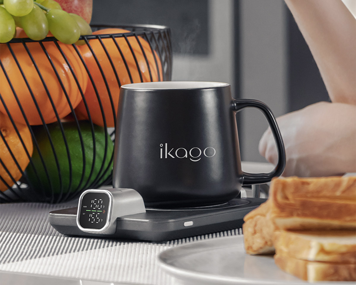 Heated Coaster - Coffee Warmer - smart & precise