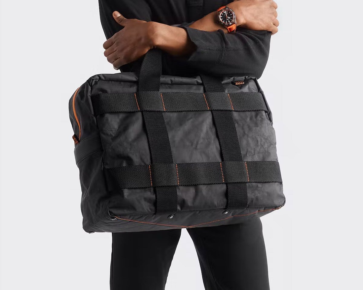 The Lightweight and Durable Shinola 10,000 Mile Duffle is Made with Dyneema