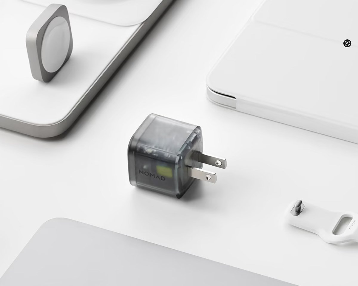 Looks Good and Charges Faster: the Transparent Nomad 30W USB-C Power Adapter