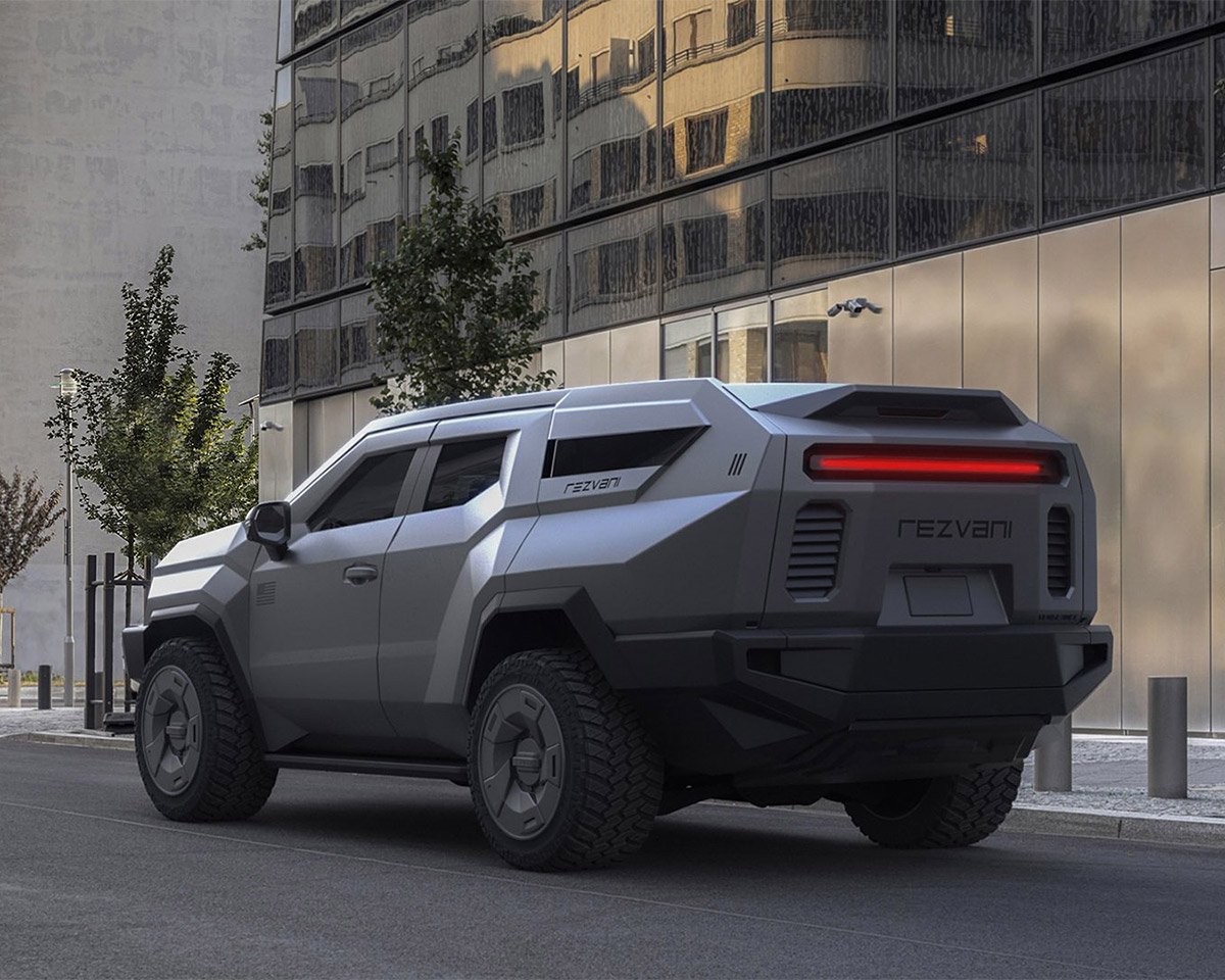 Rezvani Vengeance is a Pepper Spray Shooting Bulletproof Beast of an SUV