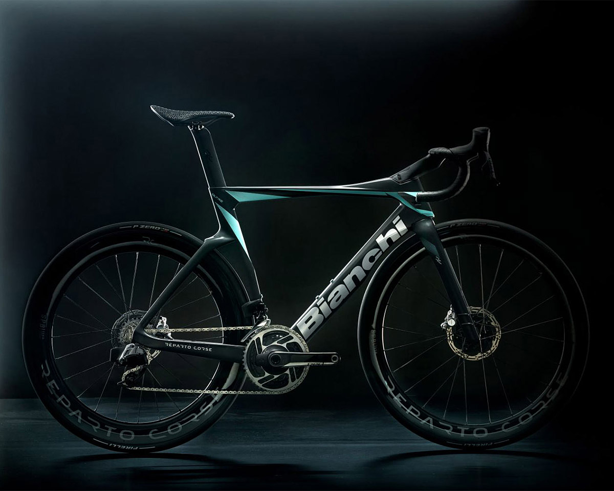 Bianchi’s Oltre RC has Integrated Air Deflectors like a Race Car