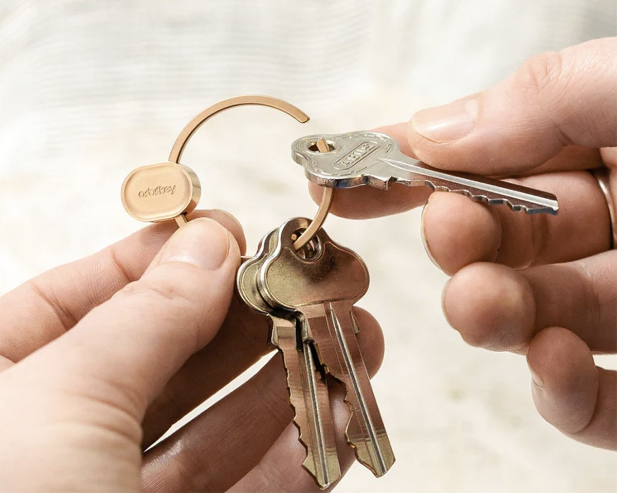 Save Your Fingers with the 2nd Generation Keyring from Orbitkey