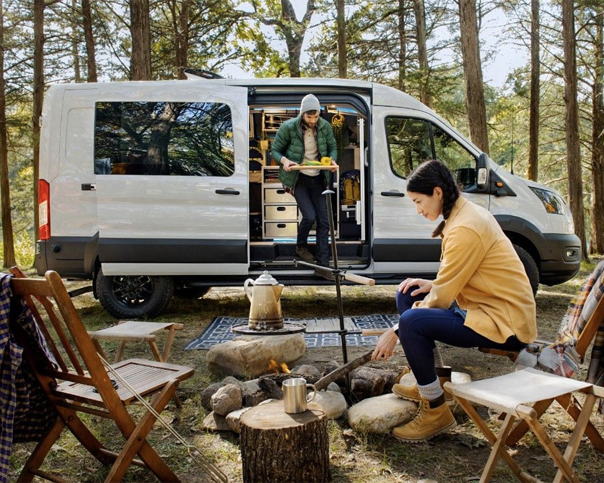 Ford Transit Trail is a Prepped-up Adventure Van for the Outdoors