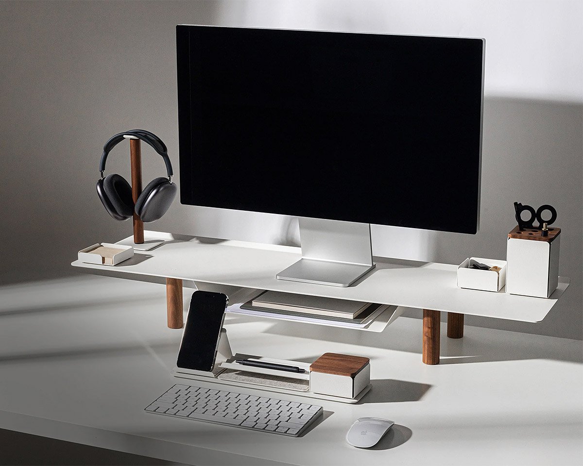 The Gather Collection Simplifies Your Desk with Magnetic Modules