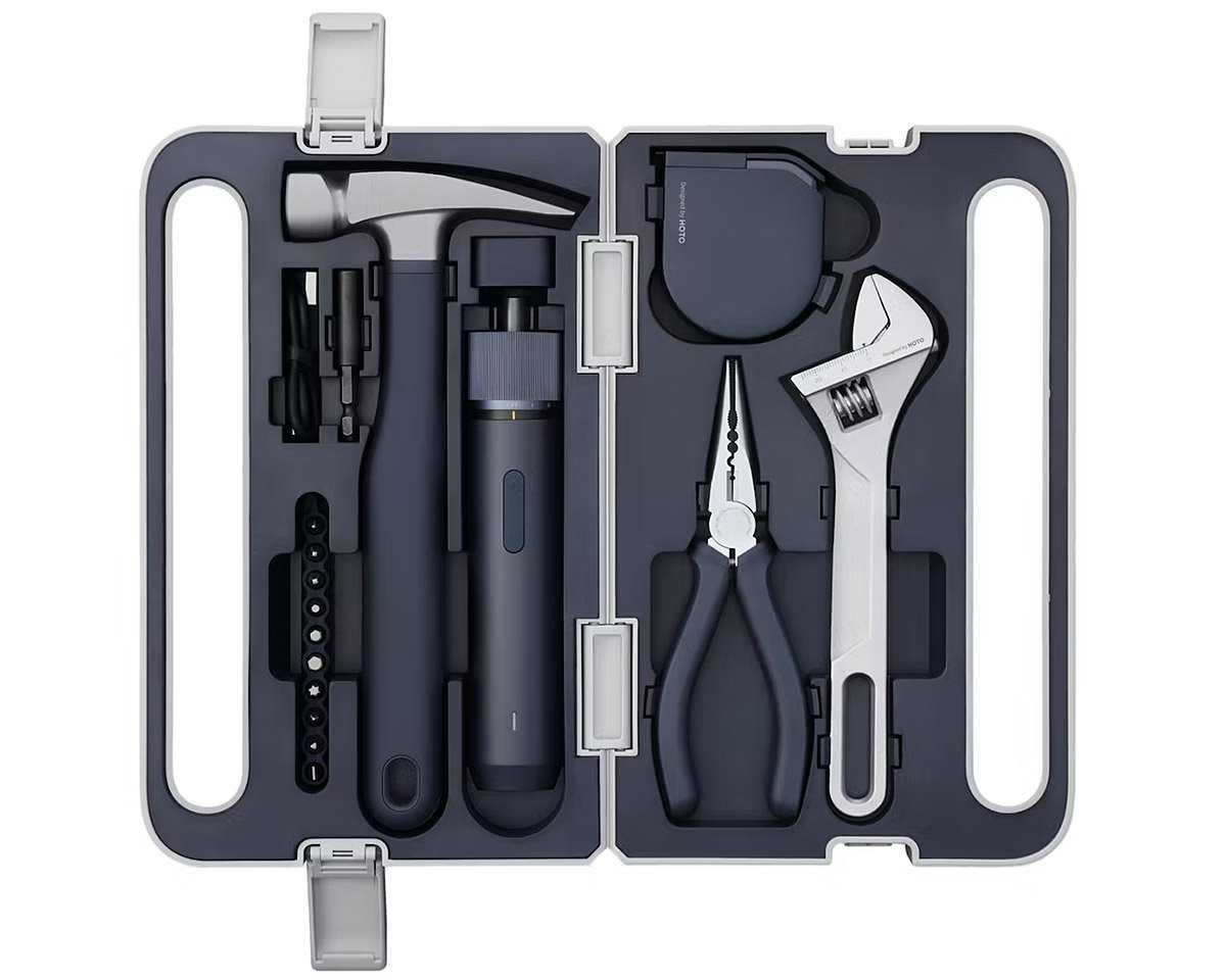 This Sleek Tool Set from Hoto is Designed to be Stored in Small Spaces