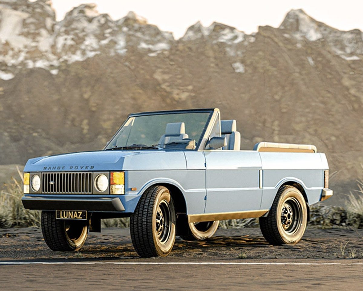 Lunaz’s Range Rover Convertible Restomod Artfully Blends Past & Future