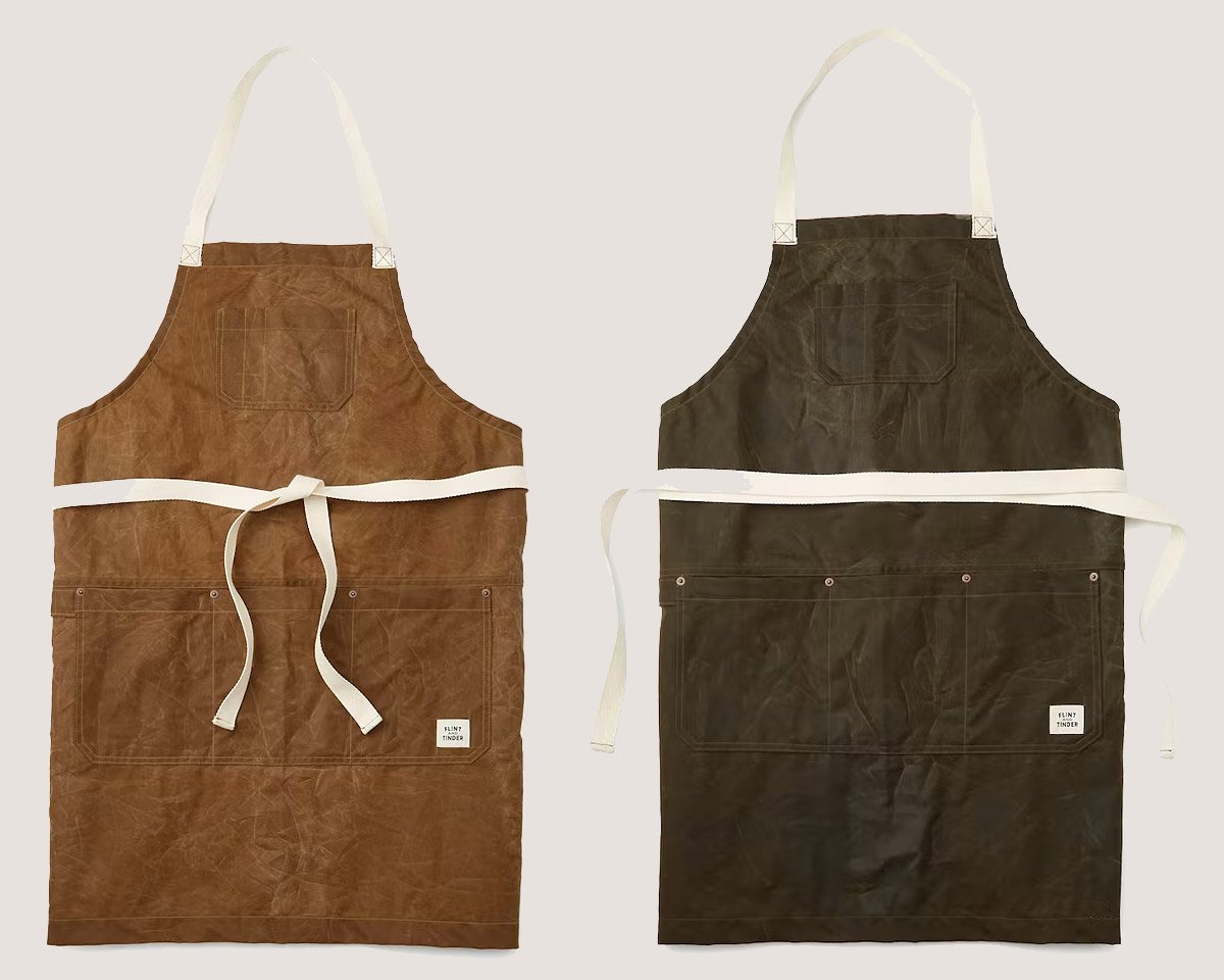 Grilling Can Get Messy. Protect Your Clothing with this Waxed Apron