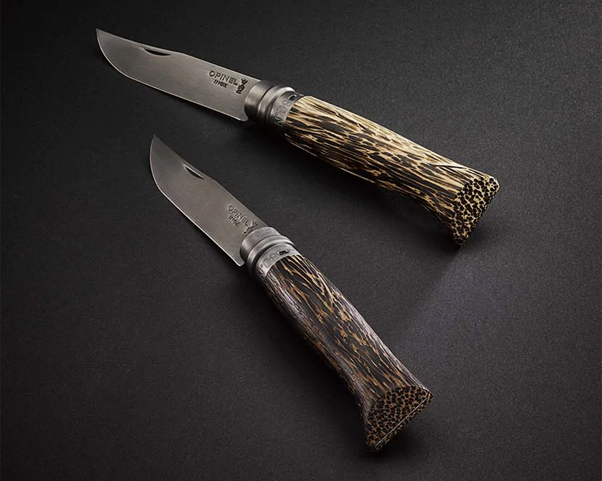 Opinel’s Limited Edition No.08 Black Palm Wood Folding Knife is a Stunner