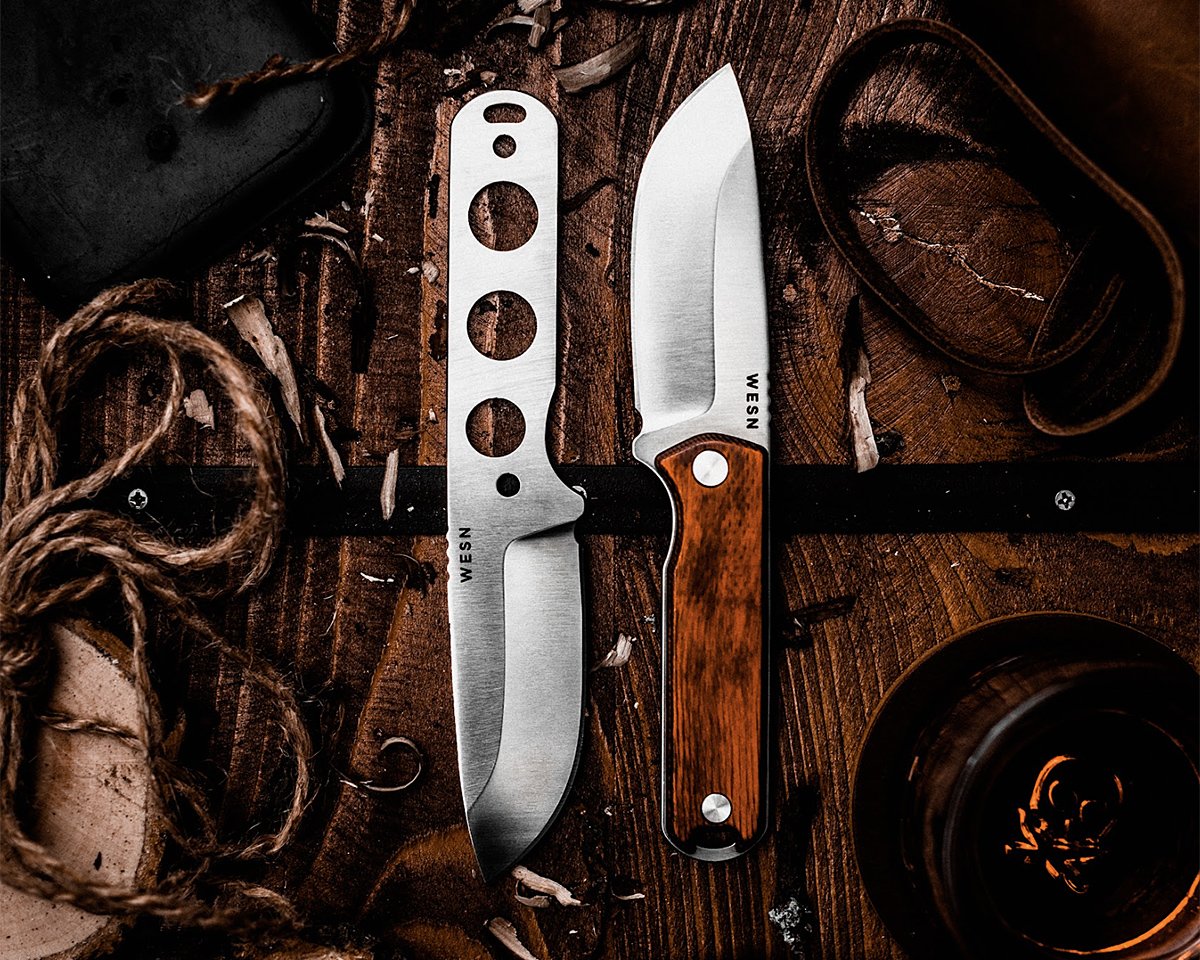 The Compact Fixed Blade Bornas from WESN Handles Both Backcountry & Urban Exploring