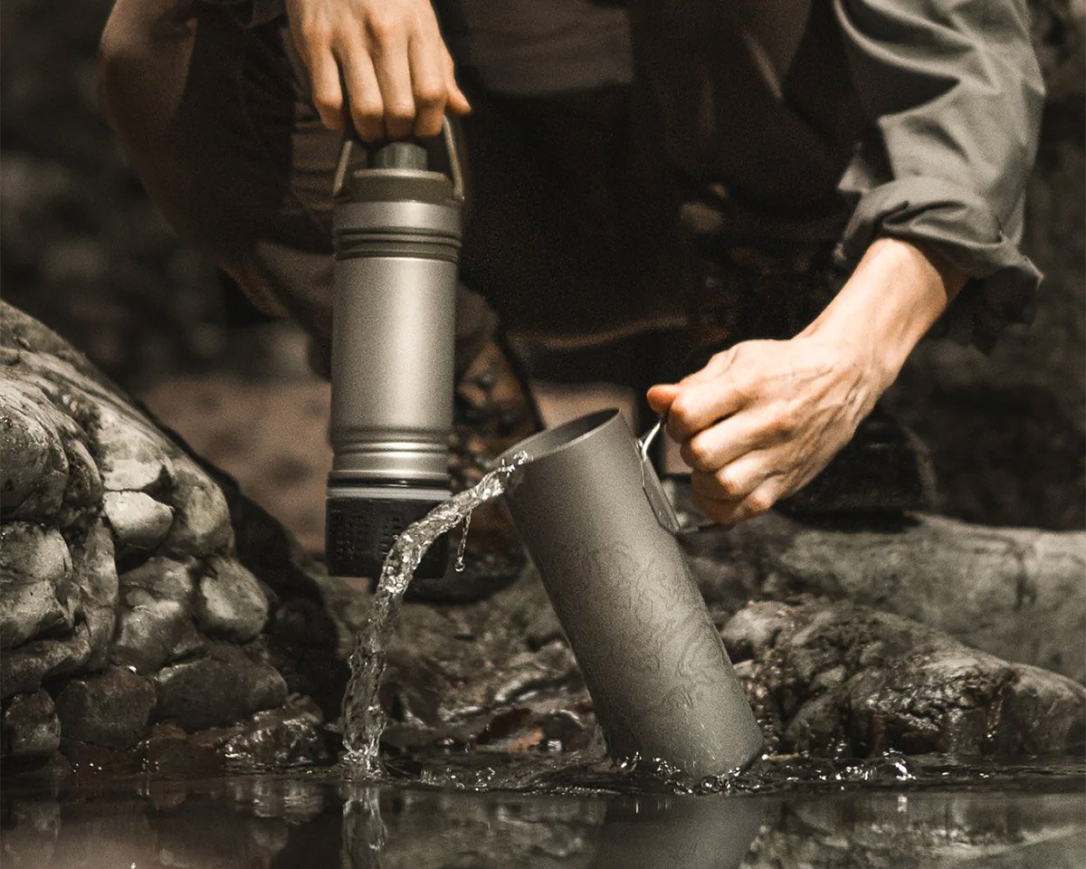 Grayl Gives Us the World’s First Titanium Water Purifier Bottle