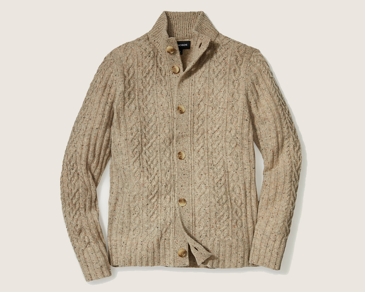 Hybrid Cotton Cardigan - Men - Ready-to-Wear