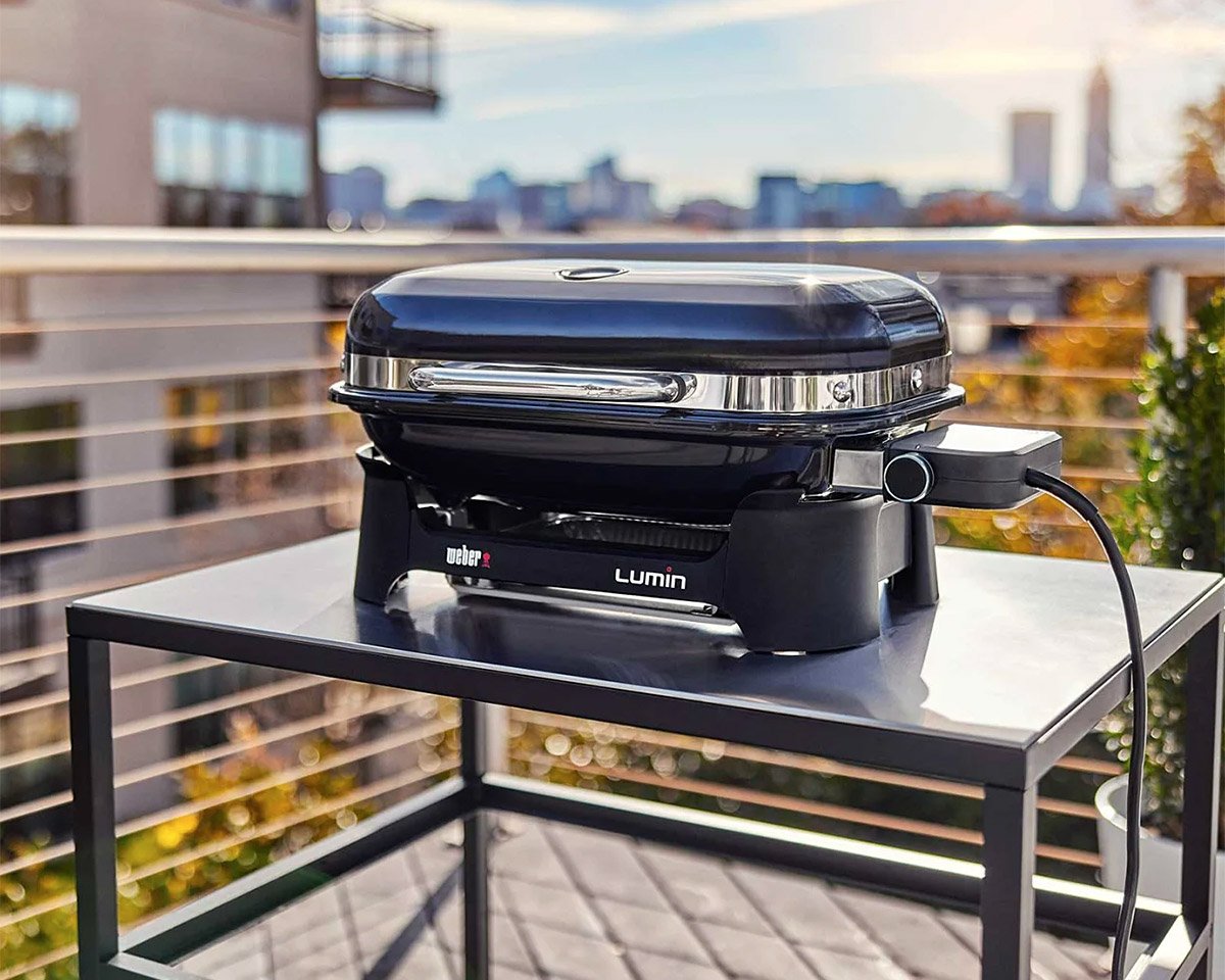 Weber’s Lumin Electric Grill is a Perfect Solution when Open Flames Aren’t Allowed