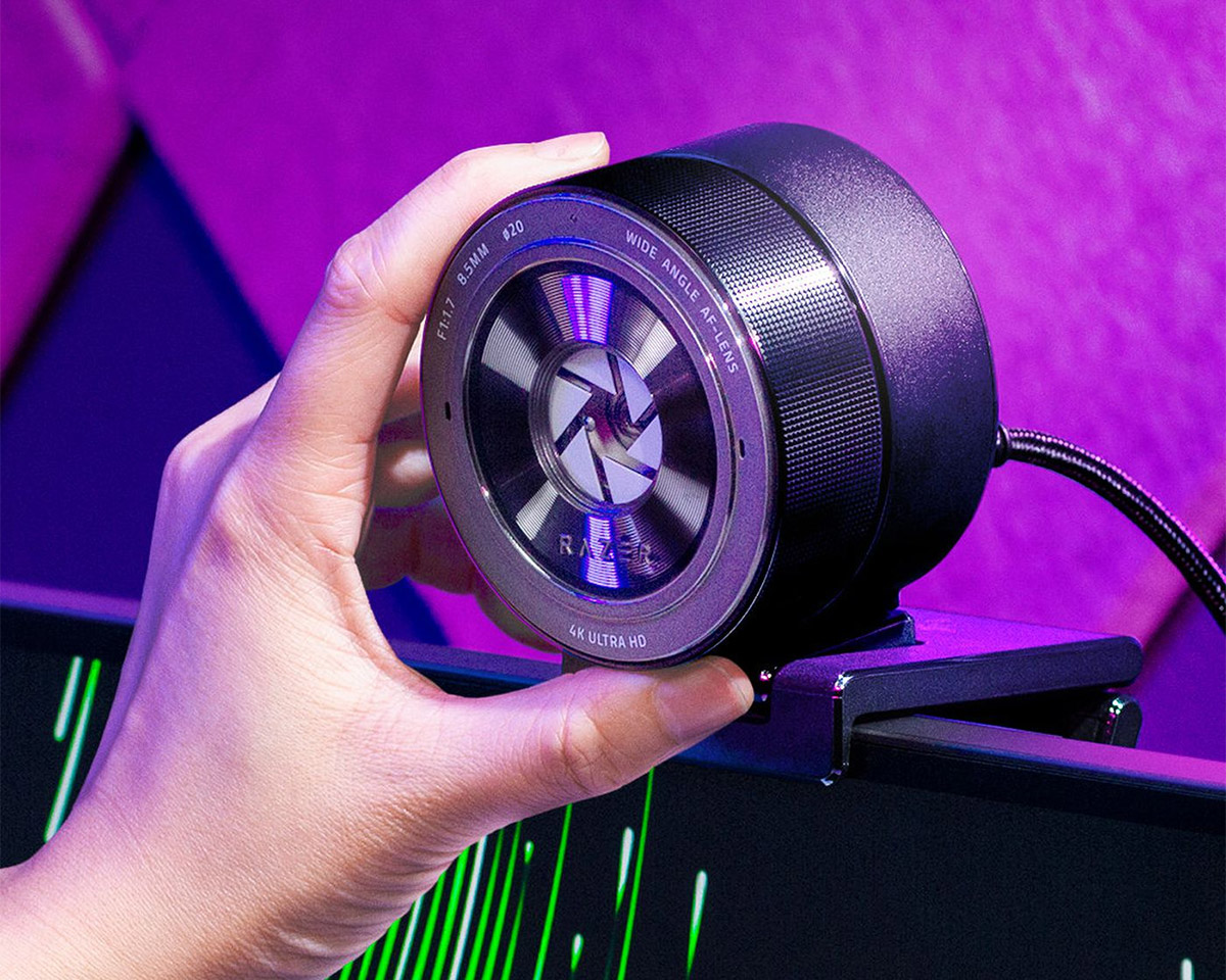 Razer’s Kiyo Pro Ultra Webcam Captures Uncompressed 4K Footage with a Huge Sensor