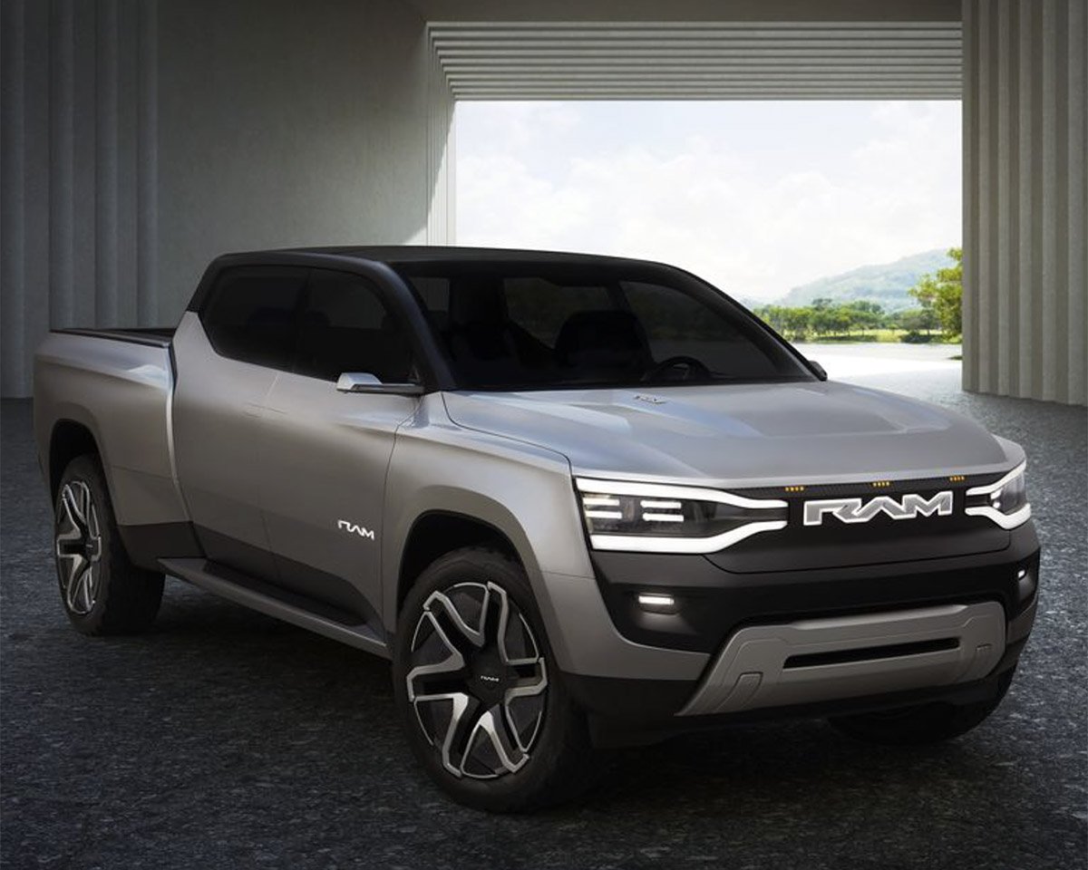 Ram 1500 Revolution BEV Concept is a Futuristic Muscle Pickup with