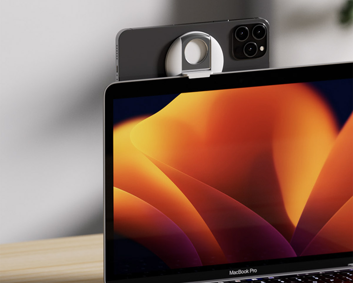 Turn Your iPhone into a Webcam with Belkin’s Mount for MacBooks