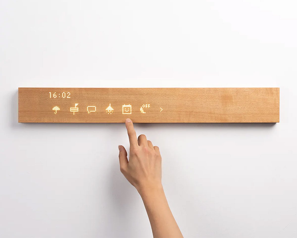 Mui Board Enables Simple Smart Home Controls on a Piece of Wood