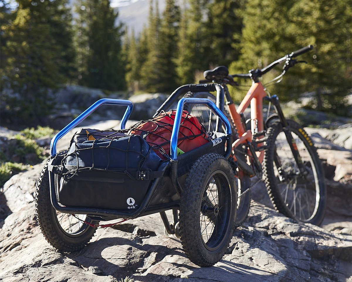 The All-terrain Mule Wagon Can Haul by Hand, Bike & Car