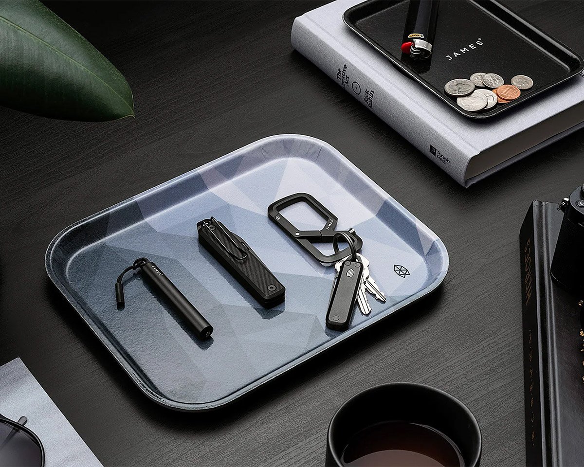 The James Brand Cambro Tray Set Gives Your Daily Gear Kit Somewhere to Rest