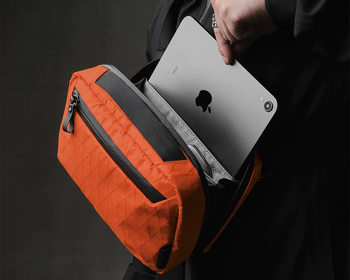 The Elements Tech Case Max Organizes and Protects Your Gadgets & Doubles as a Sling Bag