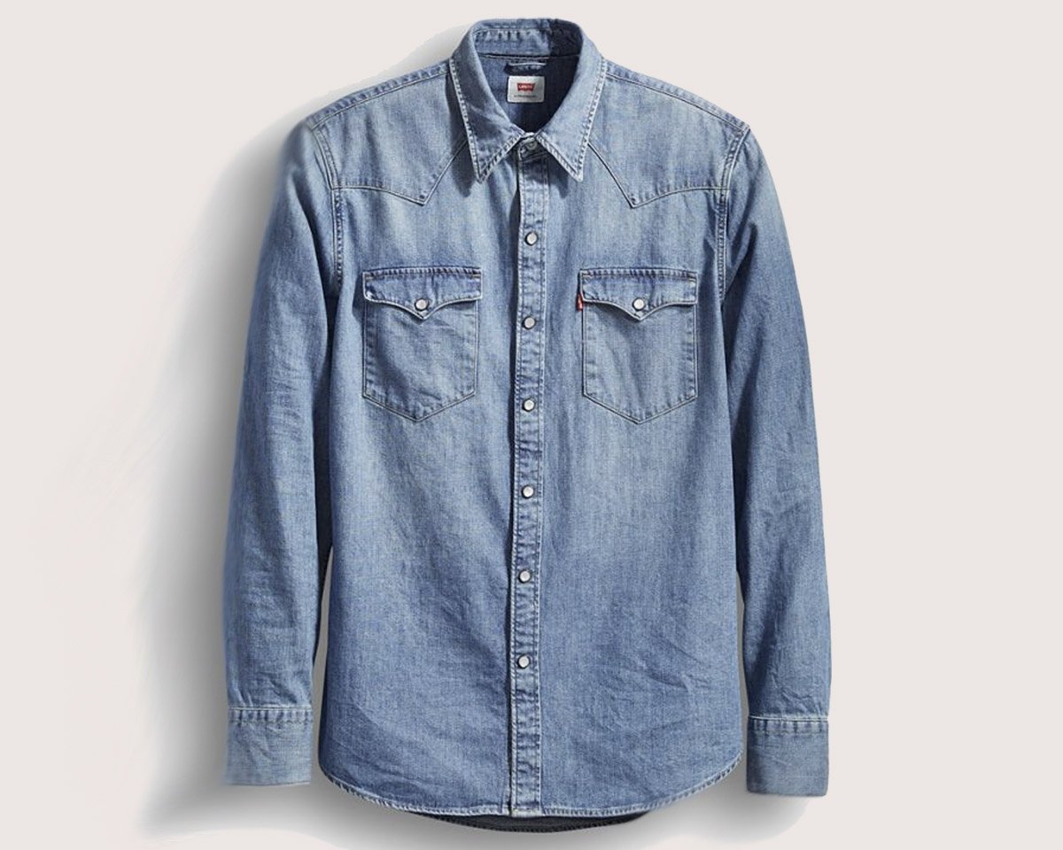 Levis Barstow Western Denim Shirt