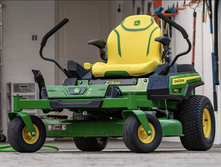 John Deere Launches its First Electric Residential Zeroturn Mower the