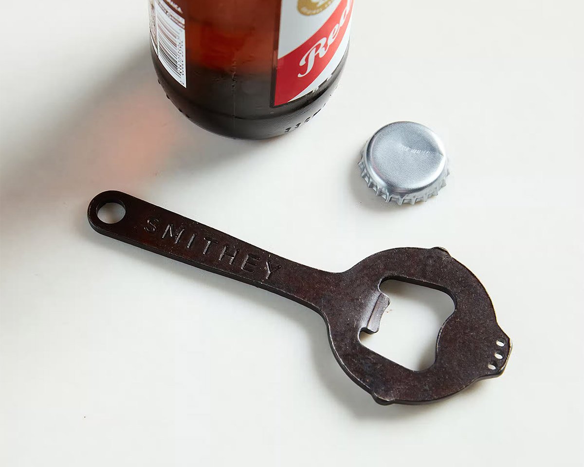 Smithey Makes Excellent Cast Iron Skillets – and this Bottle Opener